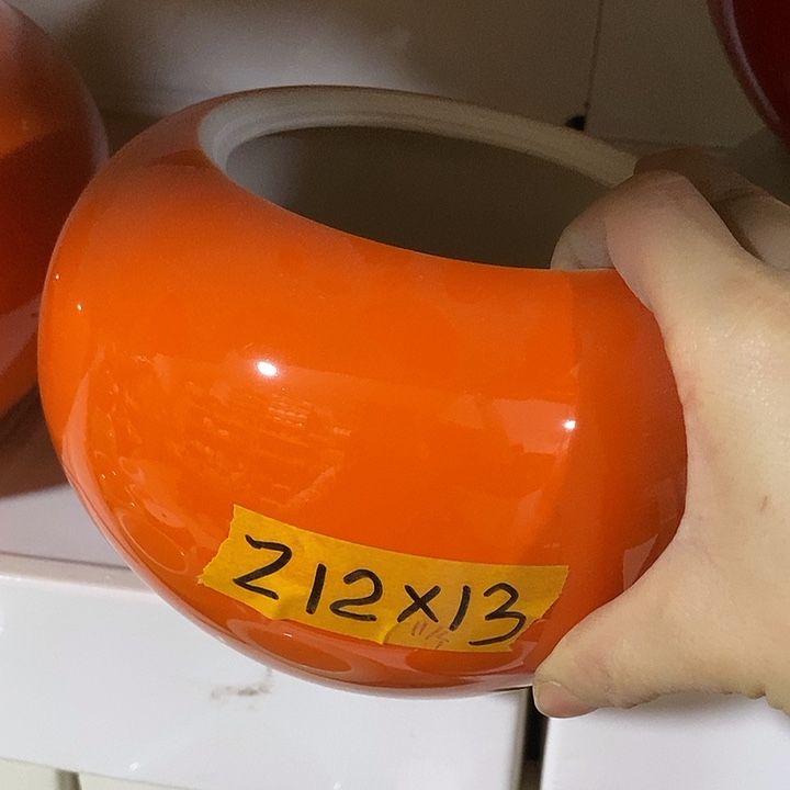 陶摆件陶盆有孔 瑕疵介意勿拍