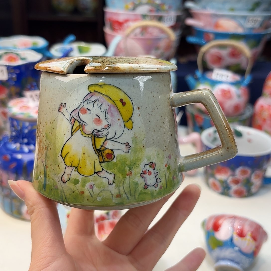 瓷片兔兔好可爱啊我