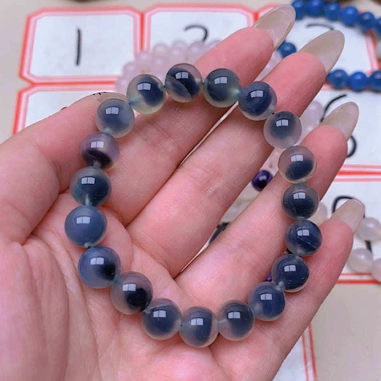 【闪购商品】未镶嵌玛瑙/玉髓珠宝半成品蔡*