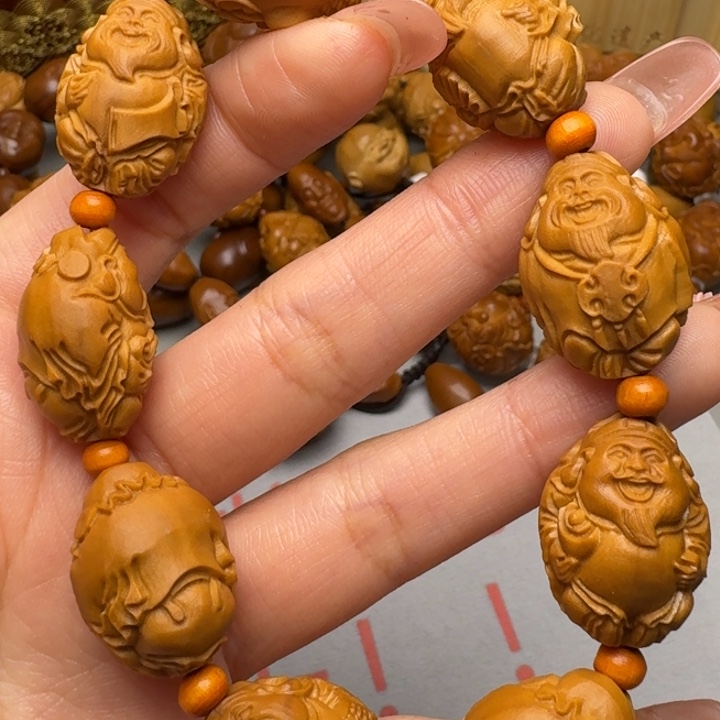 橄榄核手串/手链福利财神