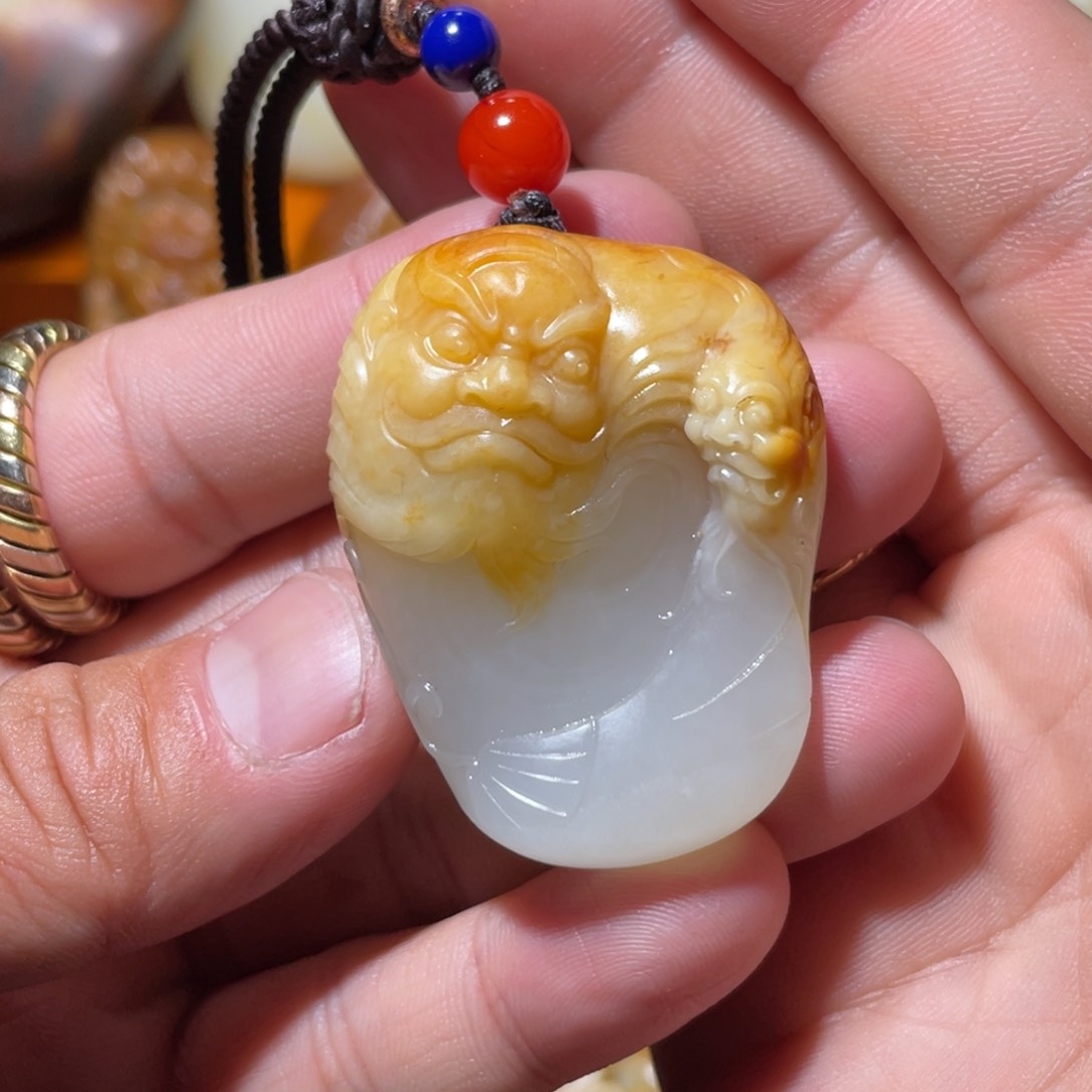 和田玉挂件未镶嵌