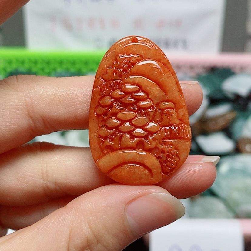 【闪购商品】翡翠颈饰未镶嵌纯天然