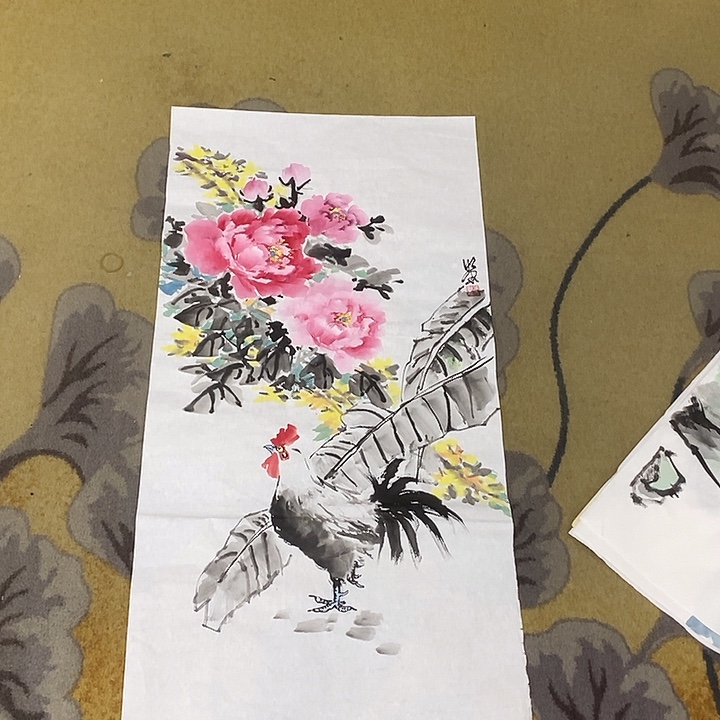 幸***光国画50/100冯明康手绘画芯