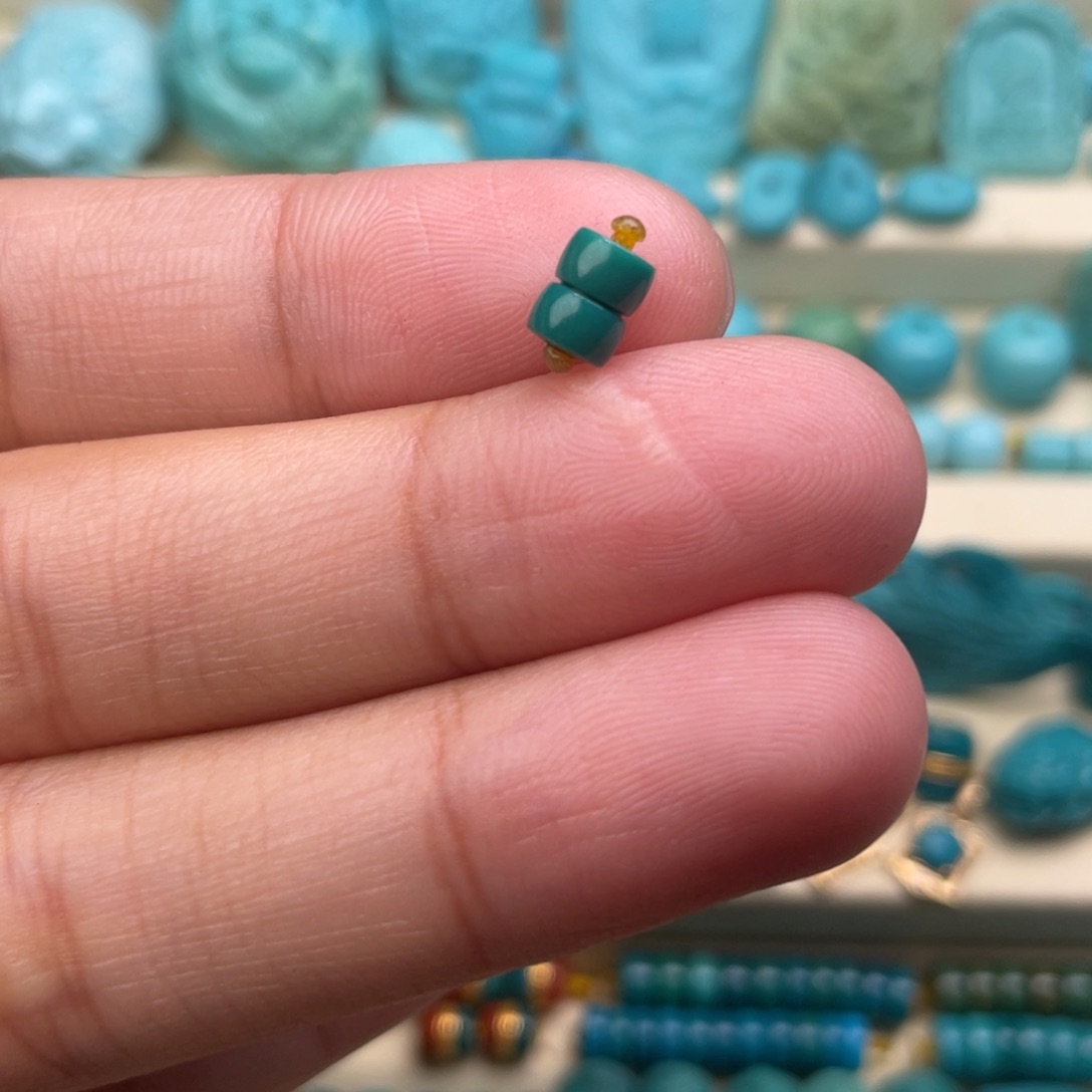 绿松石直切未镶嵌