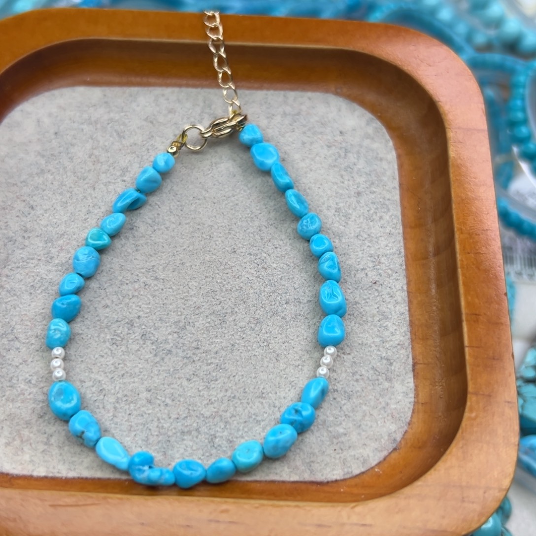 绿松石未镶嵌珠宝半成品