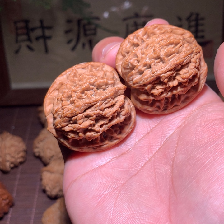 全品红皮麦虎42麻核桃