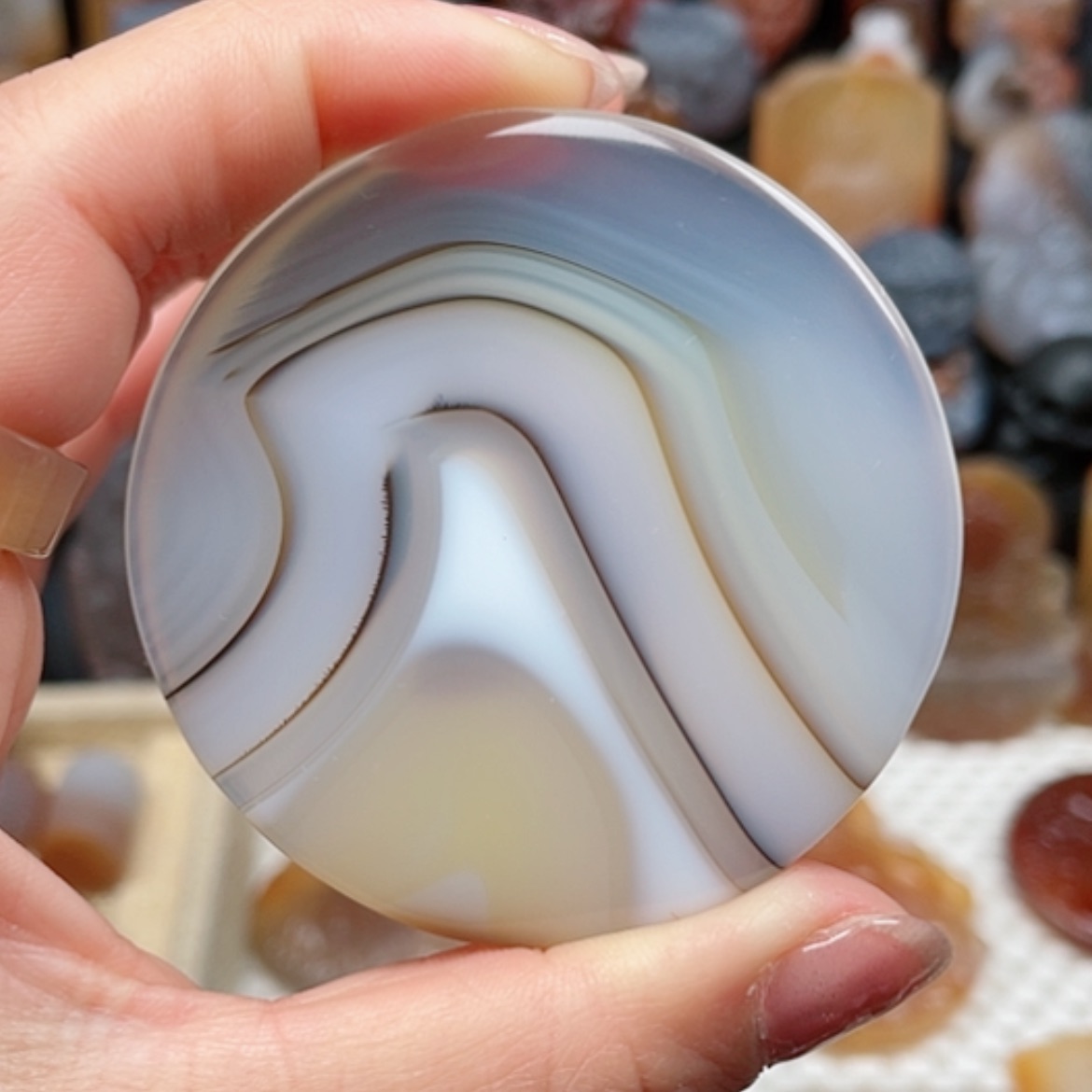 【闪购商品】玛瑙/玉髓颈饰未镶嵌