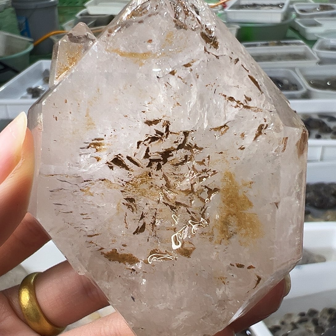 水晶珠宝半成品未镶嵌130