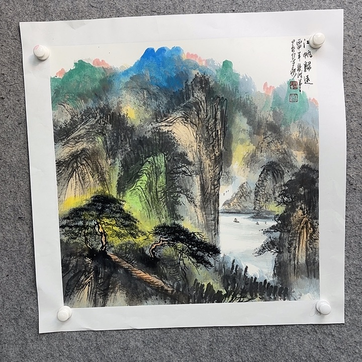 书法作品多次参加