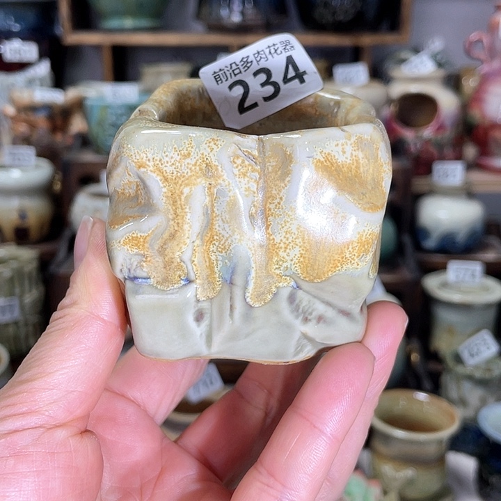 红陶内口径5高度5