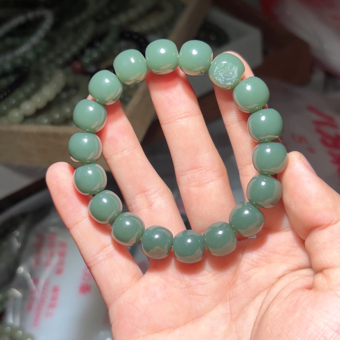 和田玉手链未镶嵌