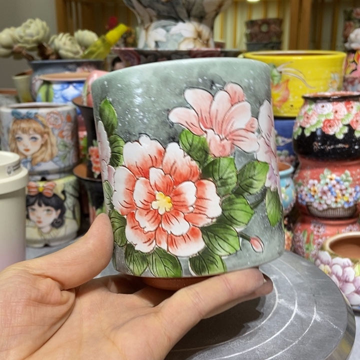 景德镇艺术手绘作品