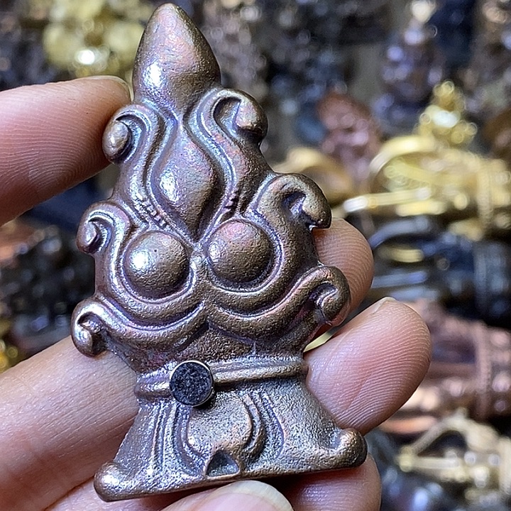 老铜原色摩尼宝脖挂