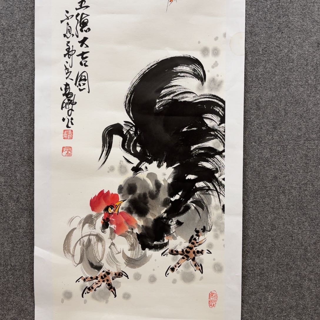国画娄鹏老师手绘作品