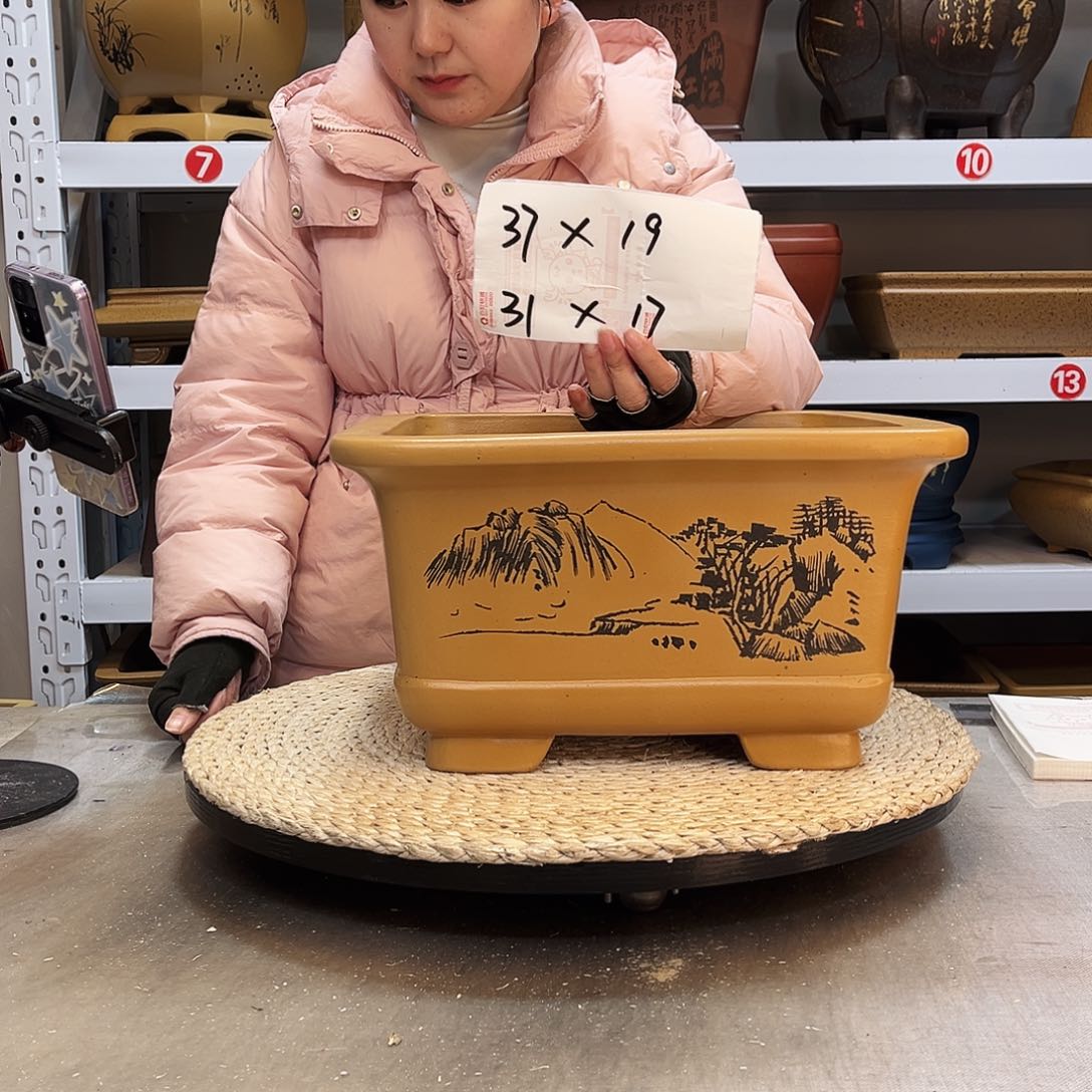 紫砂花盆紫砂花盆