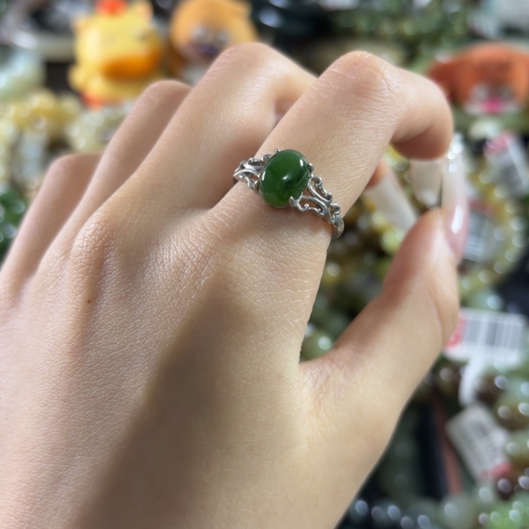 和田玉未镶嵌手链85