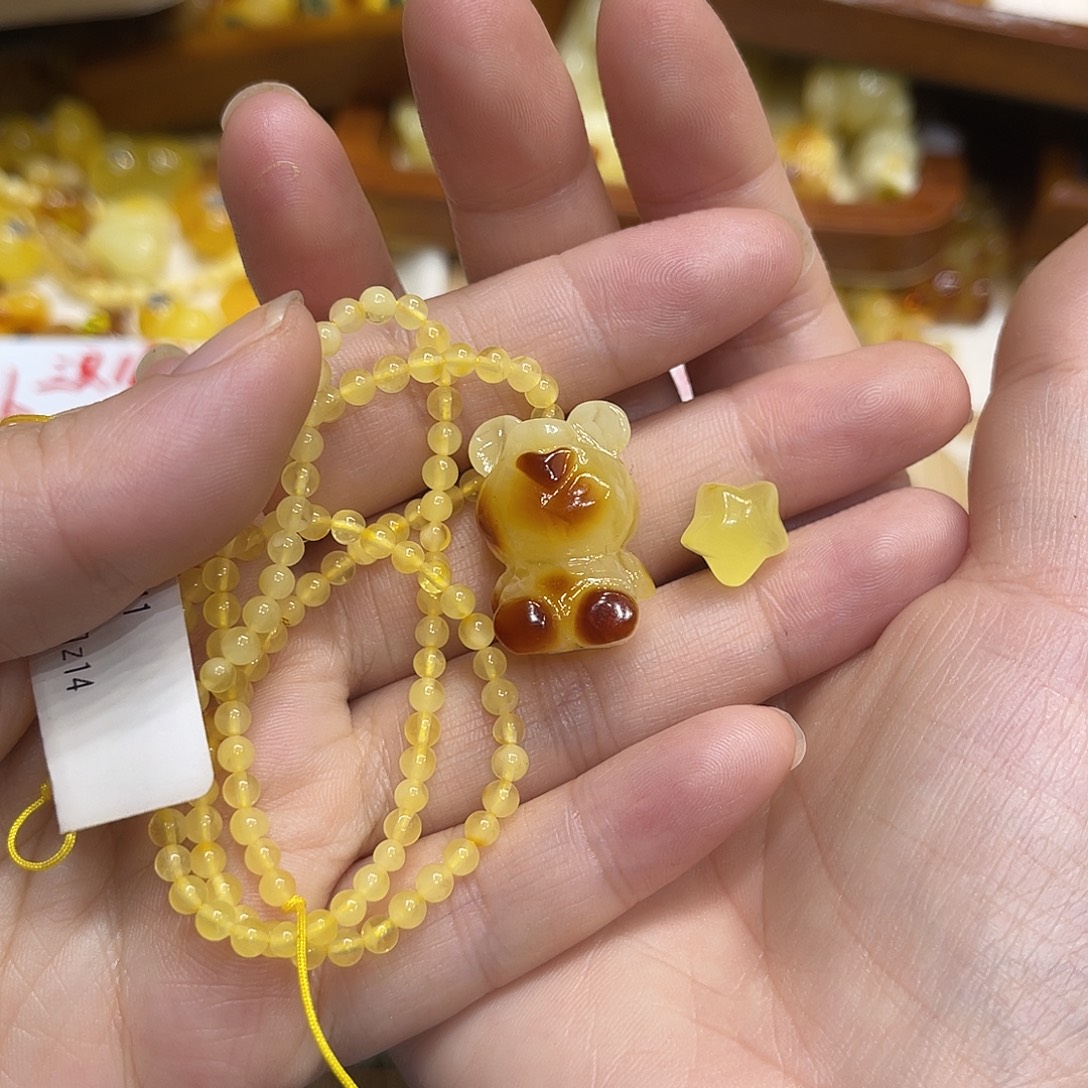 窝***琥珀未镶嵌珠宝奇石