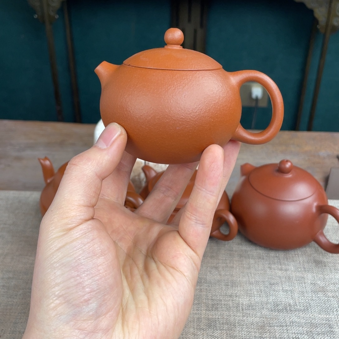 ****朱泥茶杯宜兴紫砂工艺
