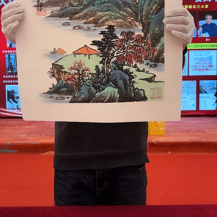 国画姜国华先生展览原作