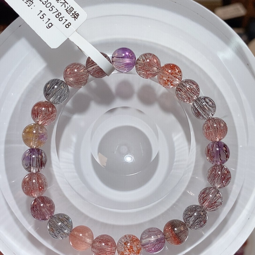 水晶手链未镶嵌F仙女超七7.8