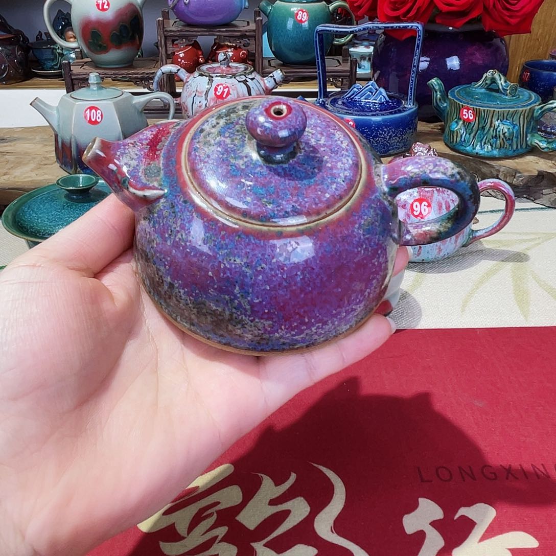 壶禹州钧瓷艺术作品