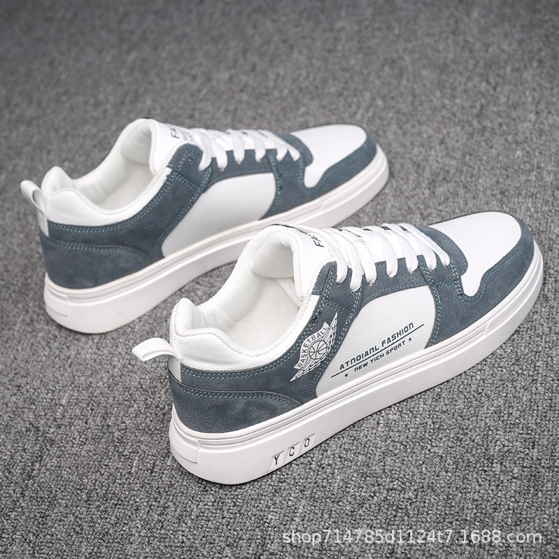 2022夏季新款男鞋韩版小白板鞋潮流百搭学生空军一号休闲运动潮鞋