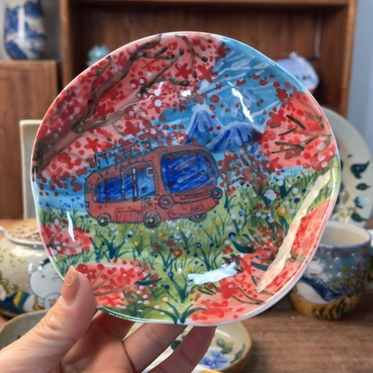 炉景德镇釉下手绘陶瓷 