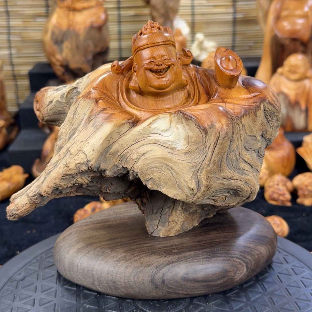 柏木（崖柏）手把件