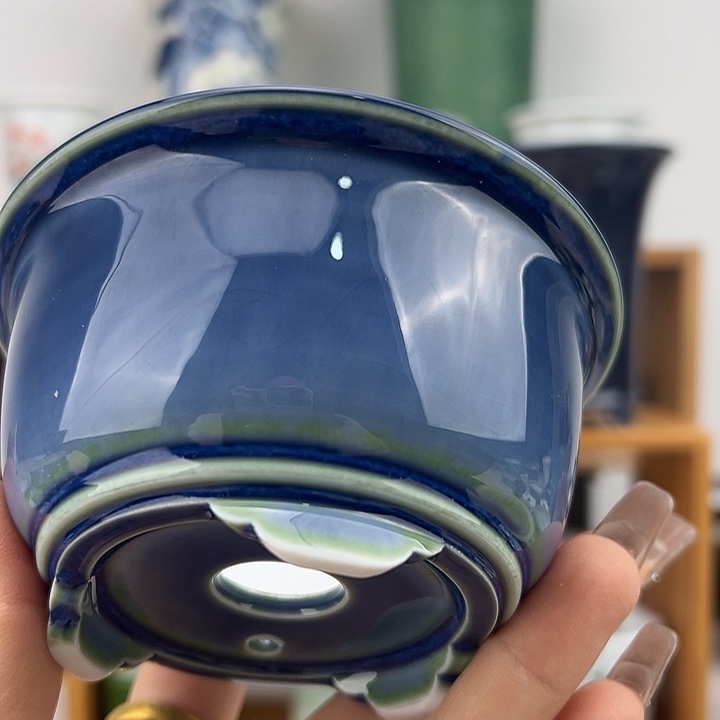 红陶n***！手工制作盆