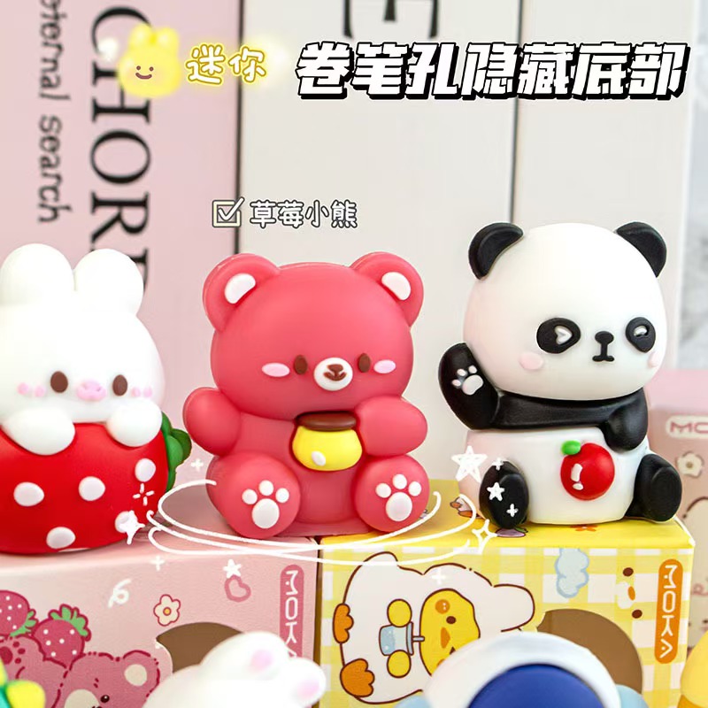 654 卡通造型削笔机 直播间实物为主 