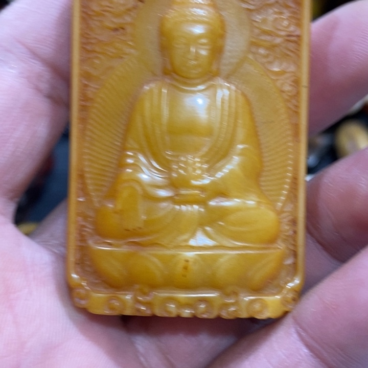 滴血莲花菩提吊坠