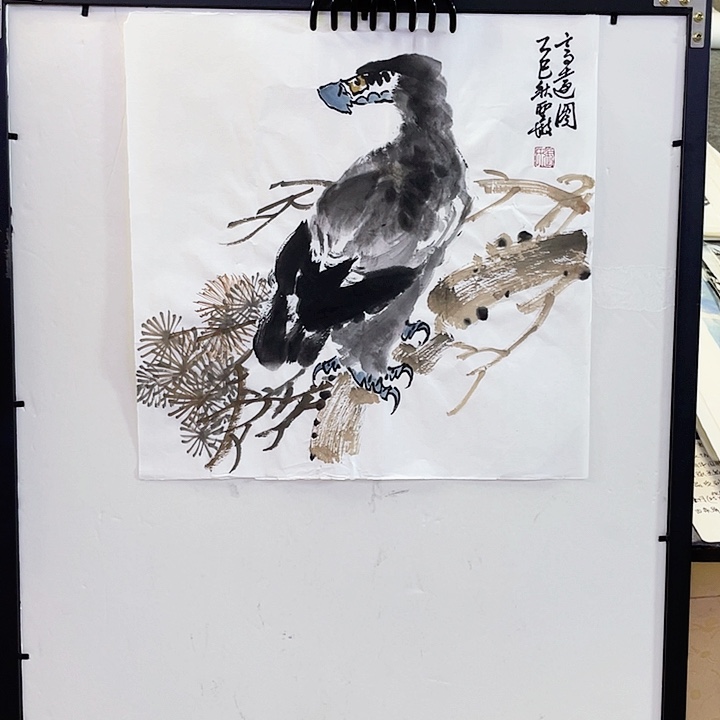 国画张圣敏先生纯手绘作品
