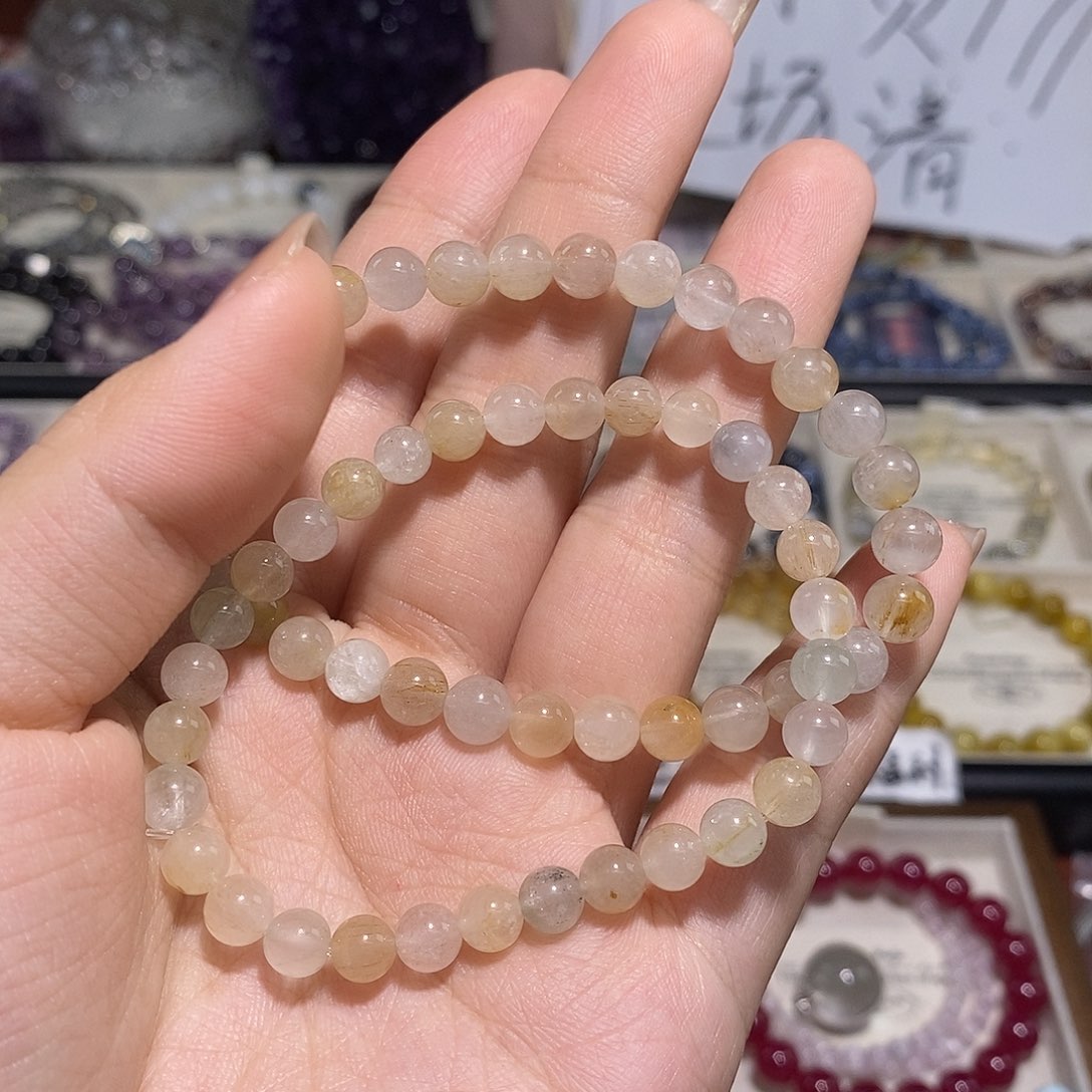 手串未镶嵌水晶兔毛