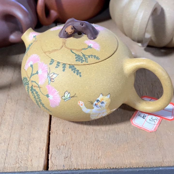 紫砂茶壶原矿手工115