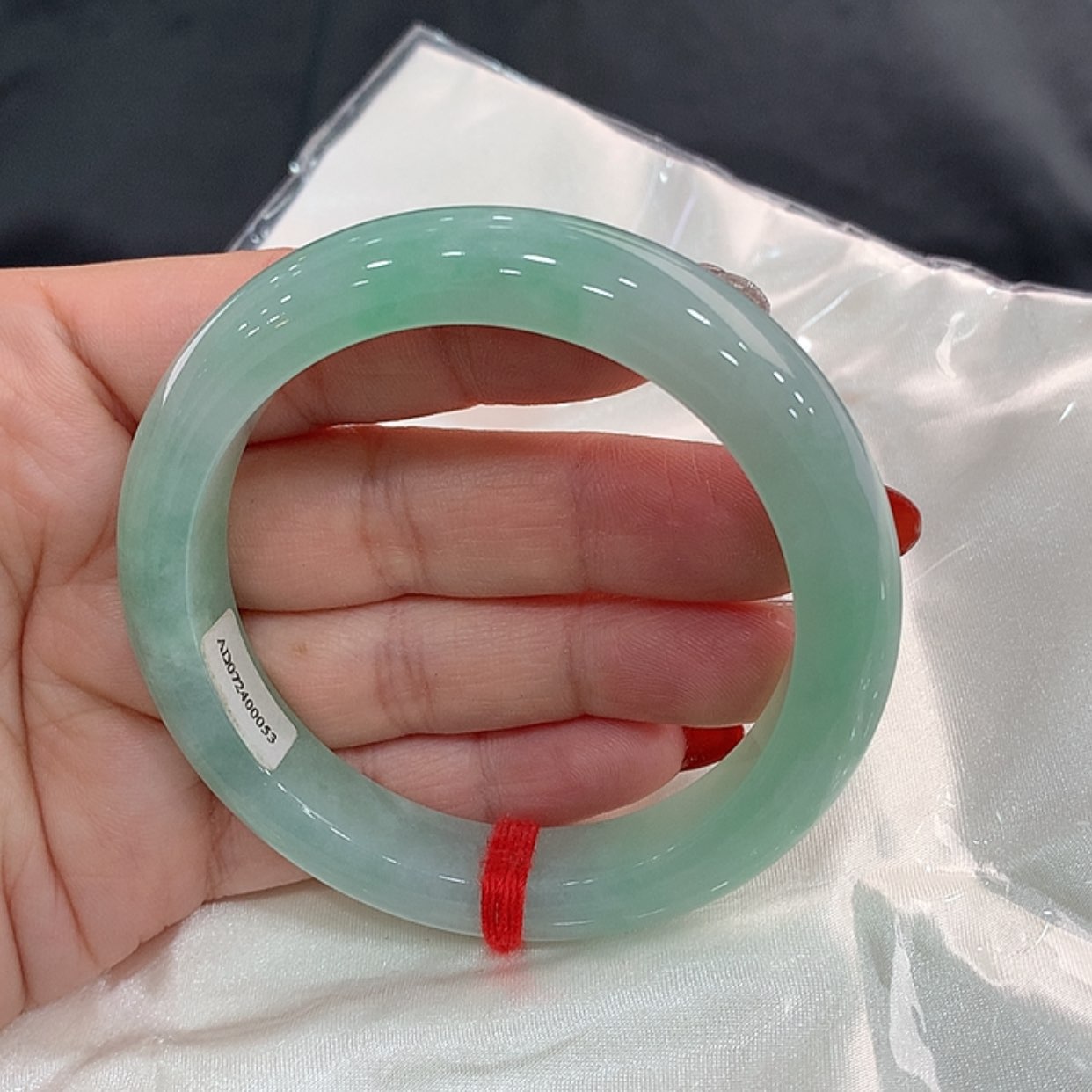 【闪购商品】翡翠手镯未镶嵌57，56/57