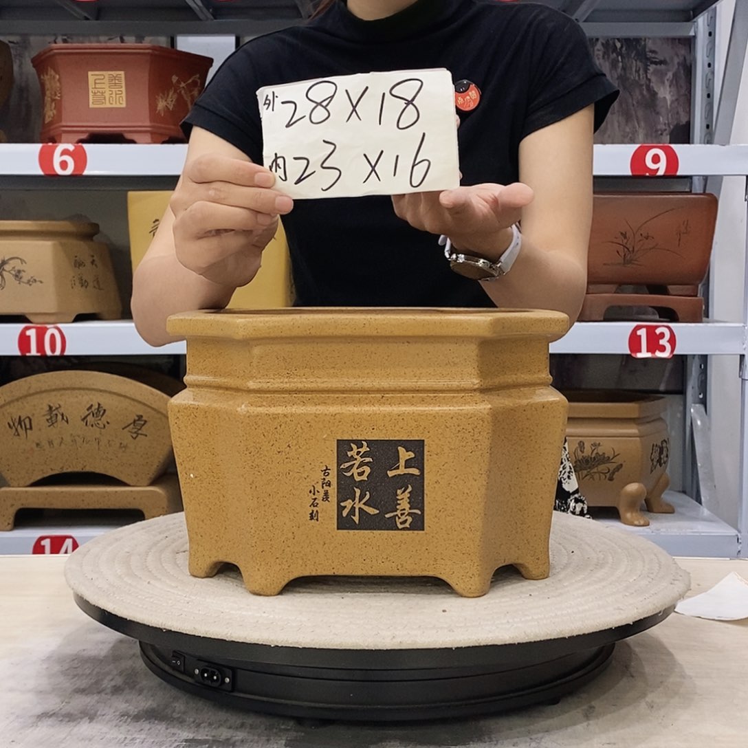 紫砂花盆紫砂花盆