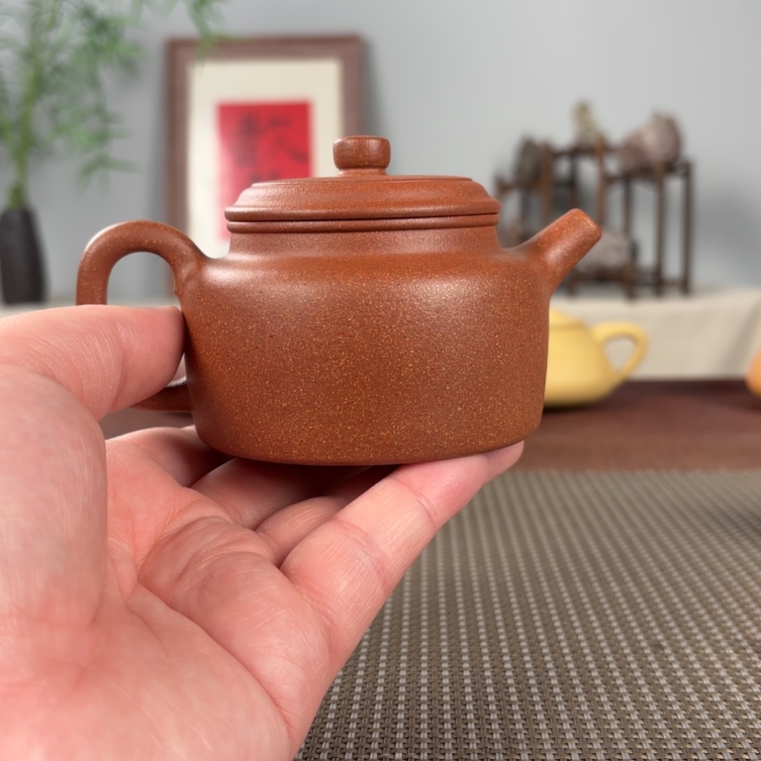 紫砂茶壶黄龙山原矿紫砂壶200