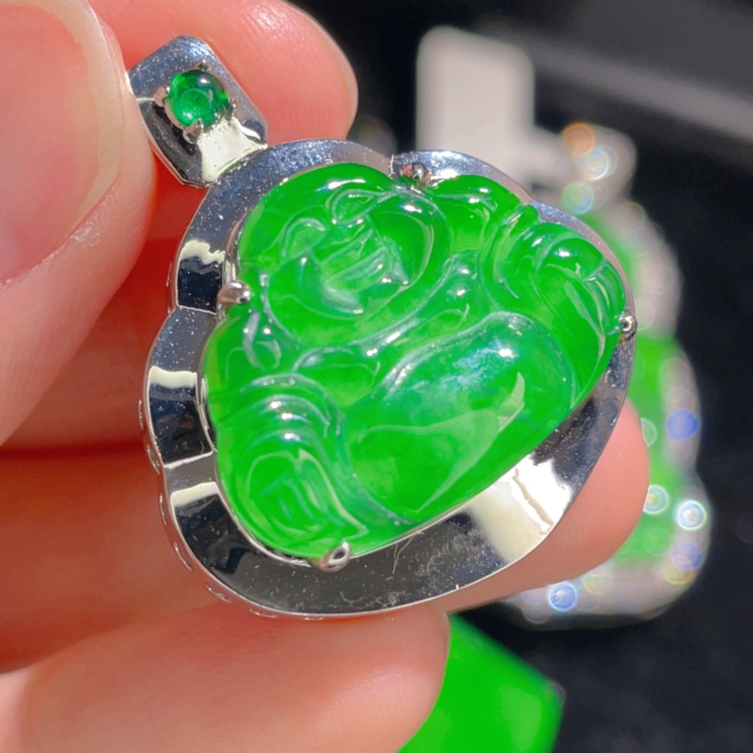 翡翠吊坠(不含链)未镶嵌