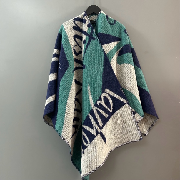 95新 BURBERRY/博柏利 Burberry蓝色披肩