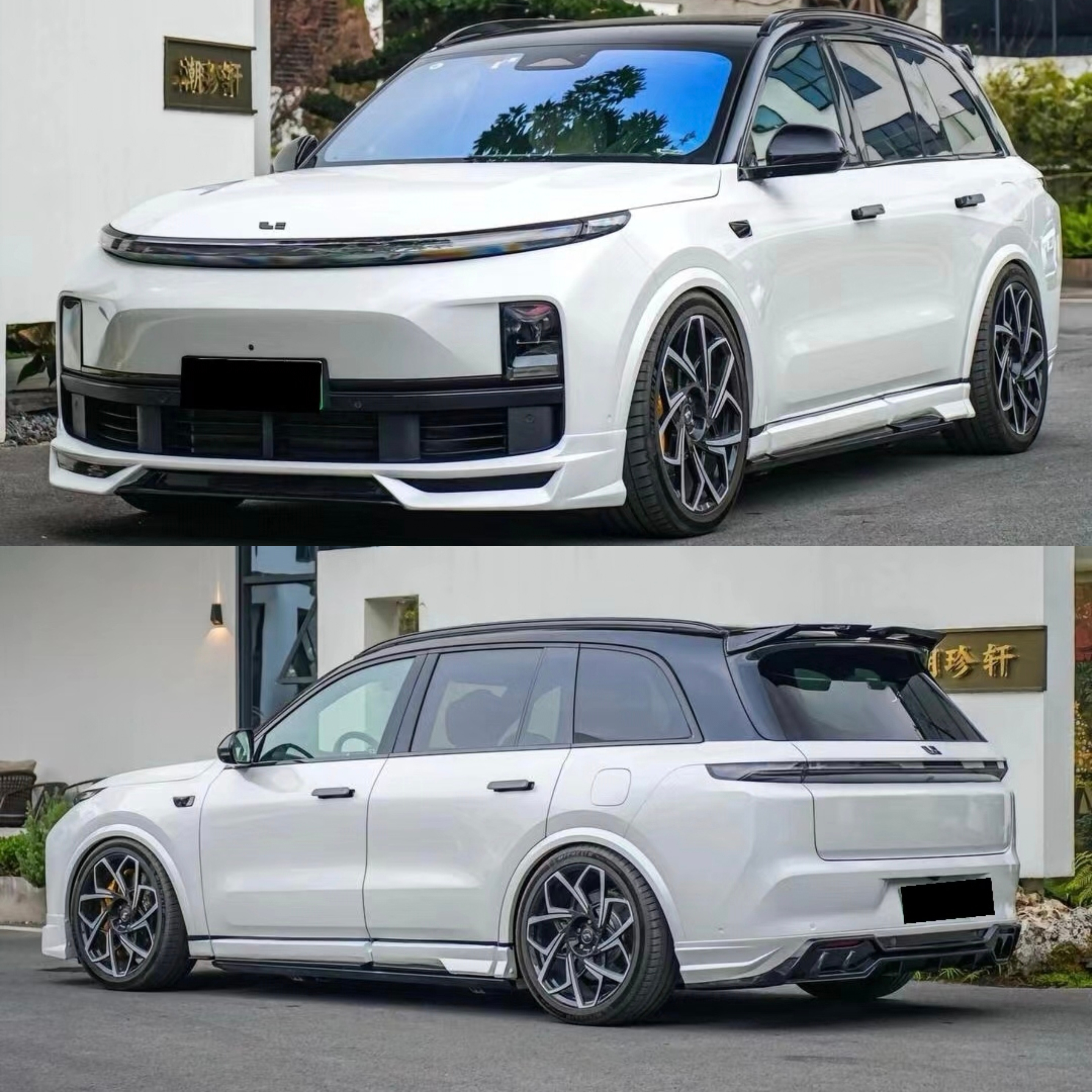 【BSKT包围】理想改装包围升级/L6/L7/L8/L9汽车尾翼黑武士