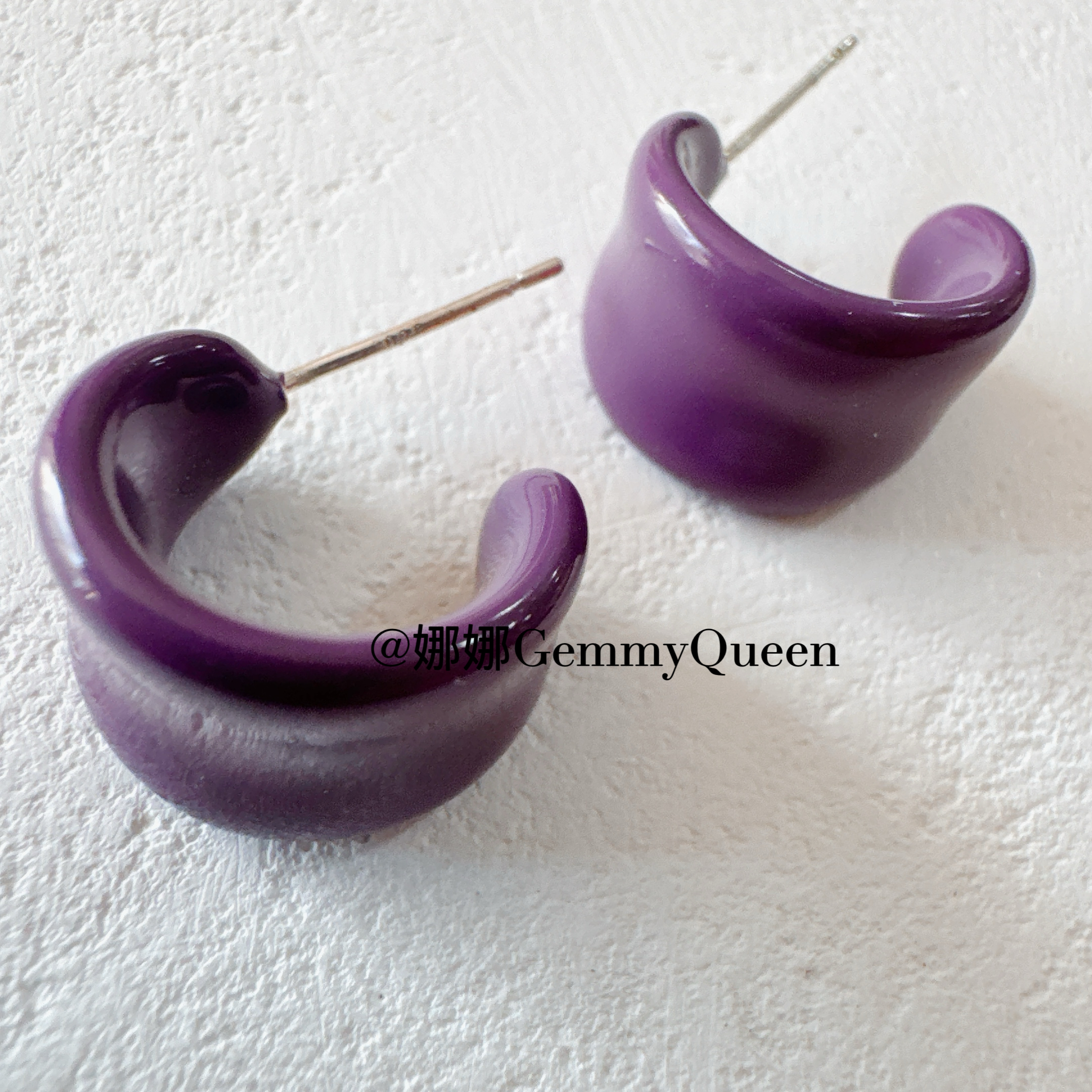 铜合金珐琅耳饰 娜娜GemmyQueen耳环GQ04292