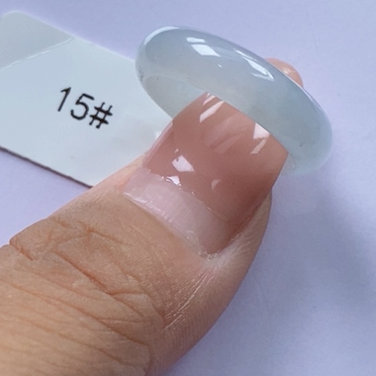 未镶嵌戒指翡翠戒圈