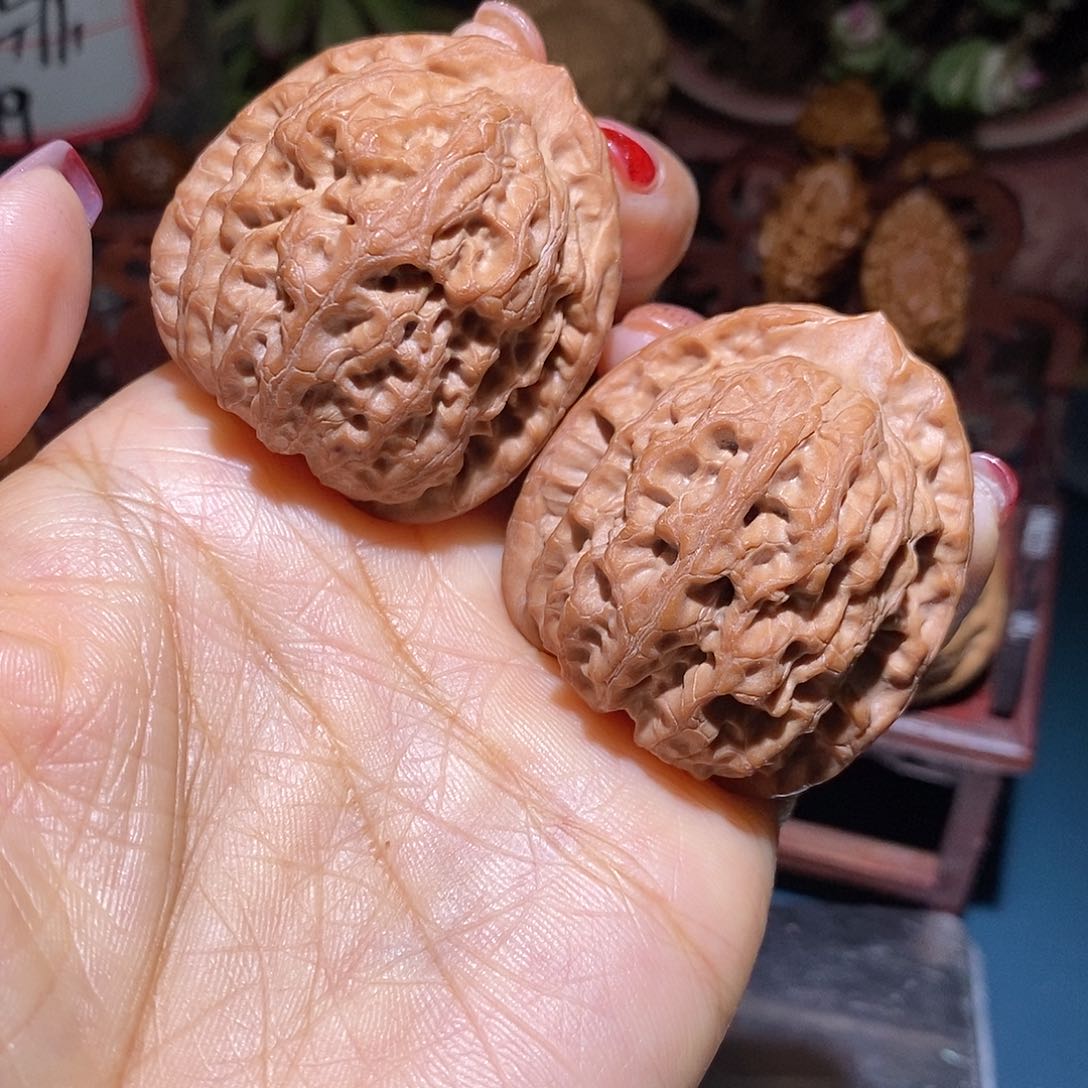 文玩核桃把件40佛度