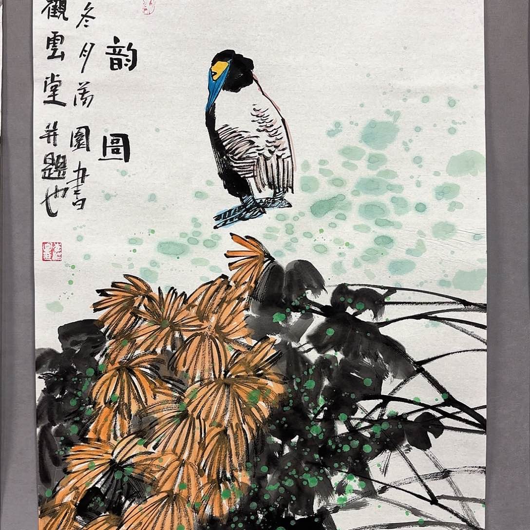 国画国画纯手绘作品请放心去藏