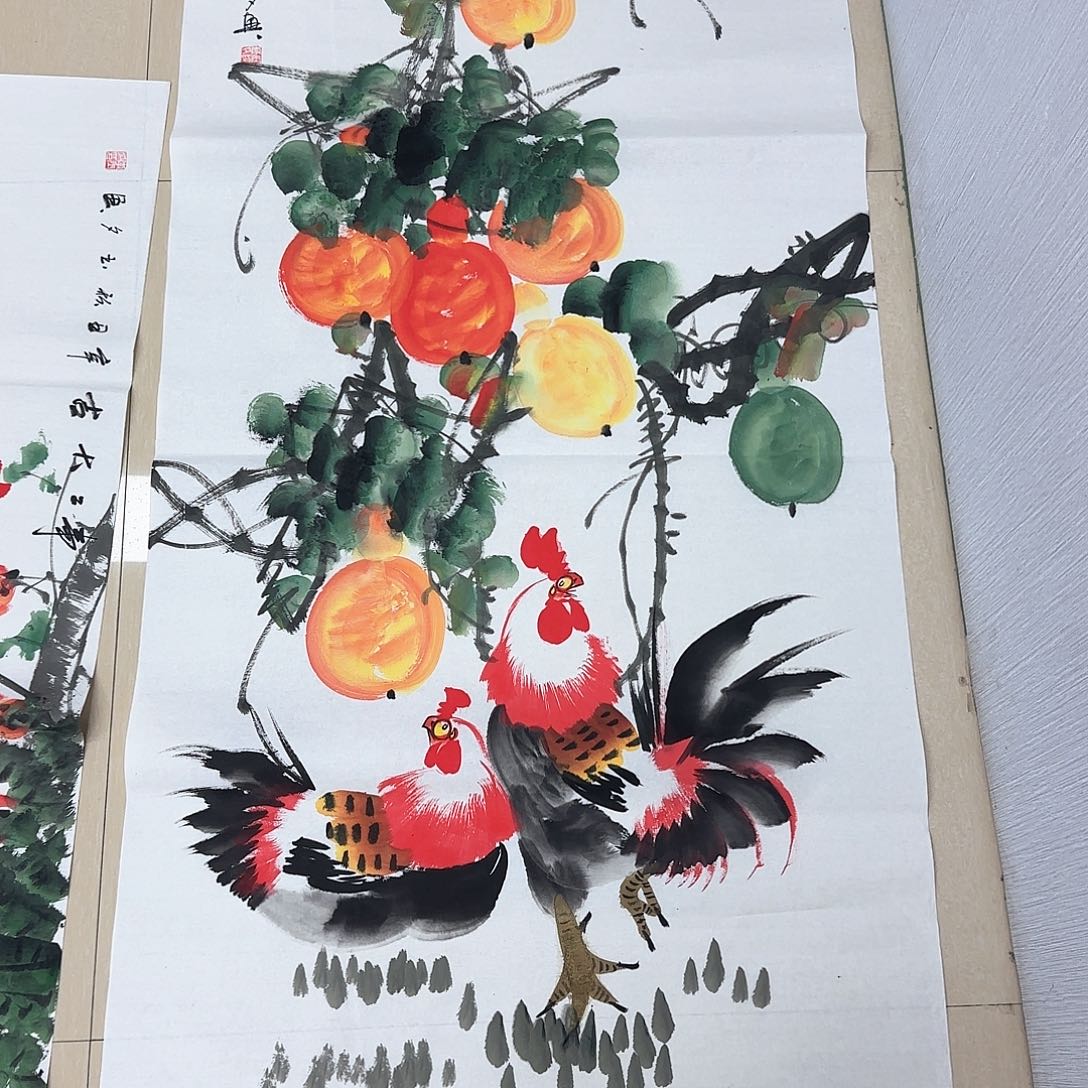 国画国画作品集一个