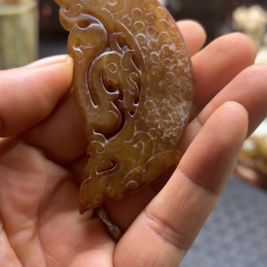 和田玉（糖玉）未镶嵌挂件