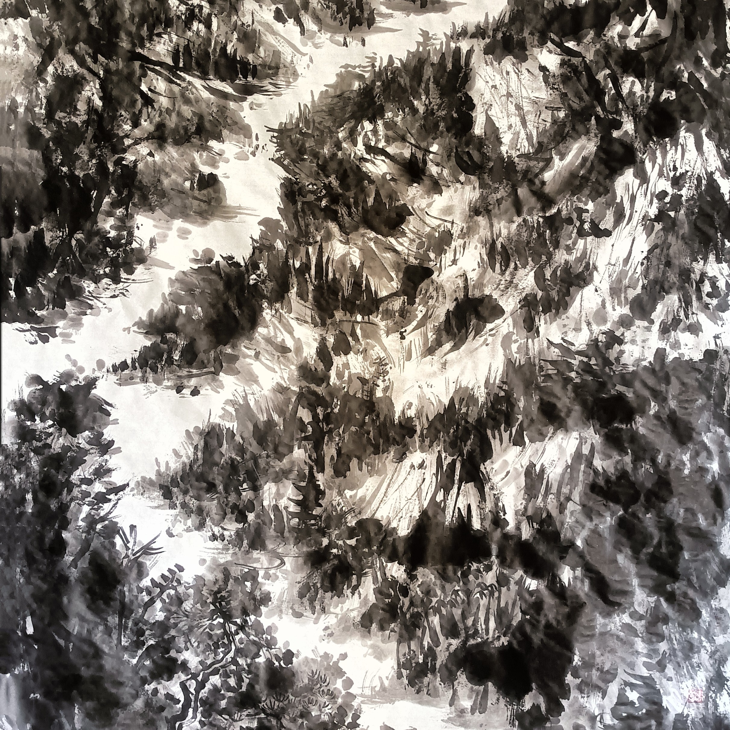 软装配饰，灵苍侯彦生水墨原画作品欢迎批发选购