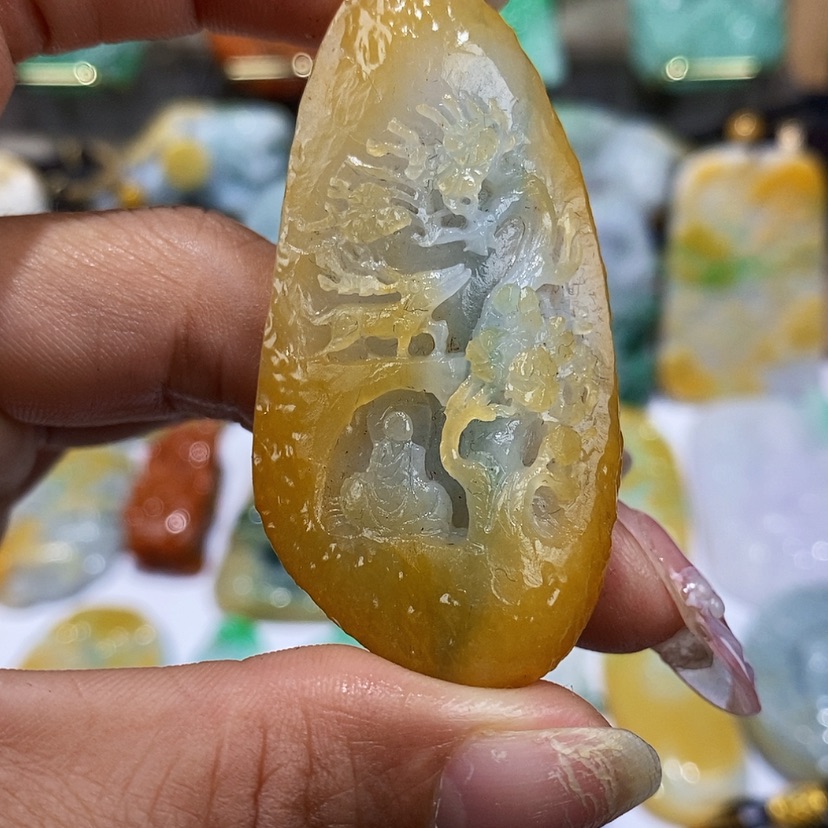 【闪购商品】定制翡翠未镶嵌翡翠一物一证