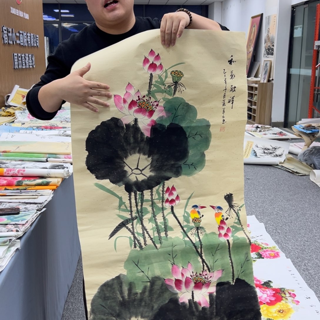 国画纯手绘国画作品欣赏