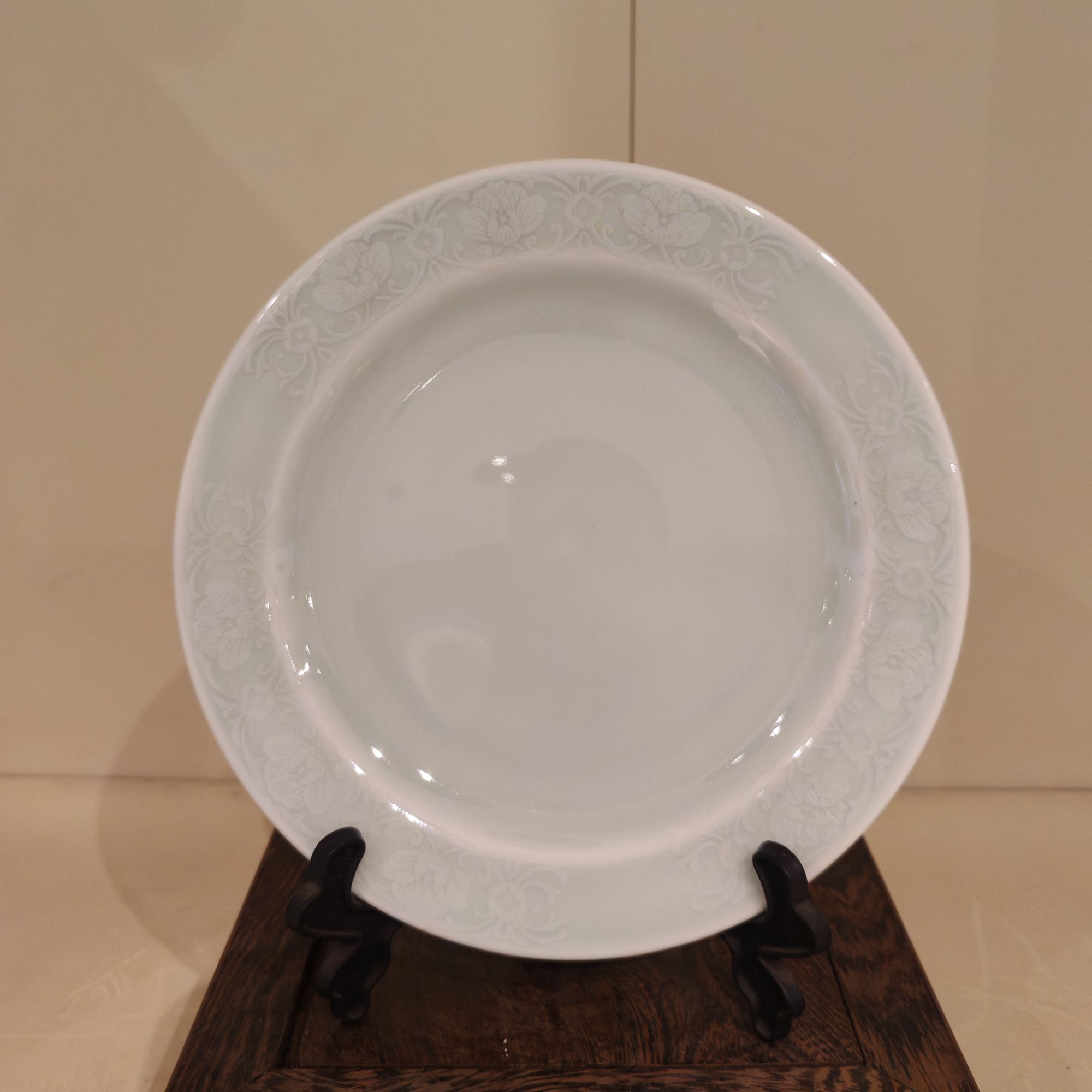 昆仑牌鲁青瓷17cm窑变釉青瓷